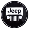 Licensed Jeep Logo 15" Dome Metal Sign